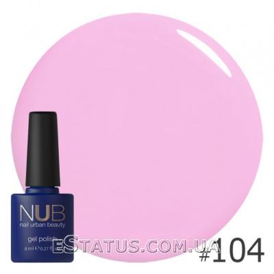 Гель-лак NUB № 104 (розовая сирень)
