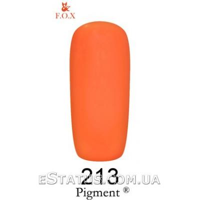 Гель лак F.O.X № 213 (неоновый оранжевый с коралловым подтоном)