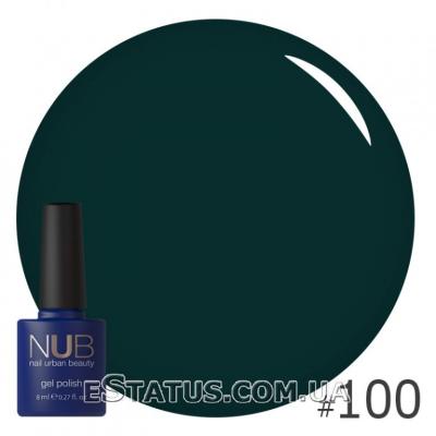 Гель-лак NUB № 100 (зеленая морская волна)