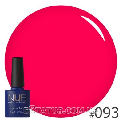 Гель-лак NUB № 093 (темно-розовый)