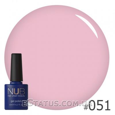 Гель-лак NUB № 051 (розовый)