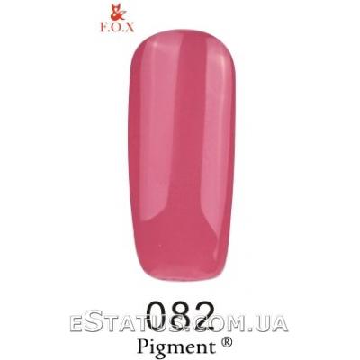Гель лак F.O.X № 082 (карміново-рожевий)