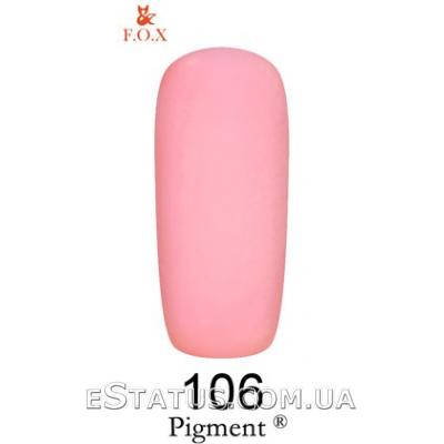 Гель лак F.O.X № 106 (розовая гуава)
