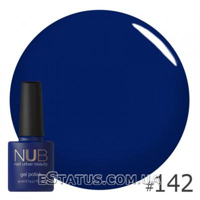 Гель-лак NUB № 142 (фіолетово-синій)