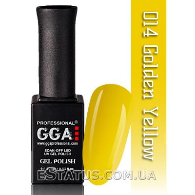 Гель лак GGA №014 (Golden Yellow)