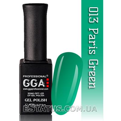 Гель лак GGA №013 (Paris Green)