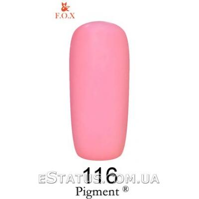 Гель лак F.O.X № 116 (яркий розово-малиновый)