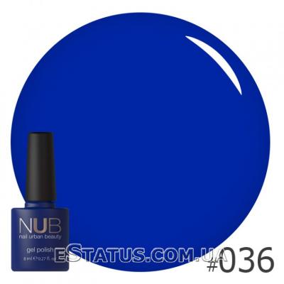 Гель-лак NUB № 036 (темно-синий)