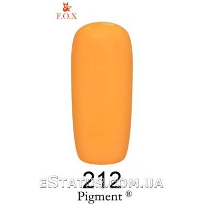 Гель лак F.O.X № 212 (неоновий апельсин)