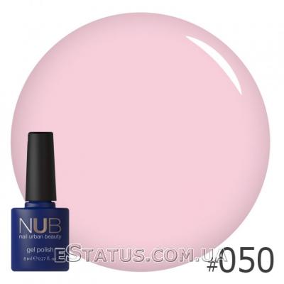 Гель-лак NUB №050 (ніжний рожевий крем)