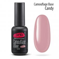 Камуфлирующая каучуковая база PNB, Candy (лавандово-розовый), 8 мл 
