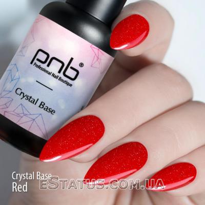 Светоотражающая база PNB Crystal Base PNB, red (красная), 8 мл