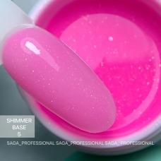 SAGA Cover Base Shimmer (с шиммером) №05, 15 мл