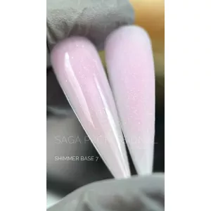 SAGA Cover Base Shimmer (з шиммером) №07, 15 мл