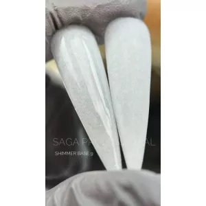 SAGA Cover Base Shimmer (с шиммером) №09, 15 мл
