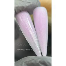 SAGA Cover Base Shimmer (з шиммером) №10, 15 мл