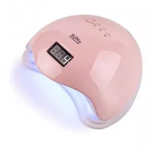 Лампа LED+UV SUN 5 48 Вт (розовая)