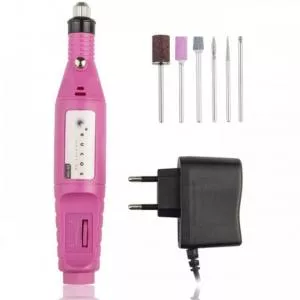 Портативный фрезер-ручка BUCOS ZS-100 PASTEL PINK на 20000 об.мин