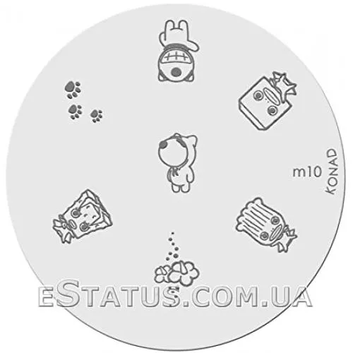 Диск для стемпинга Konad M10 Диск для стемпинга Konad M10