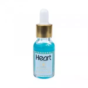 Средство для удаления кутикулы Heart Cuticle Remover с пипеткой, цвет синий 15 мл