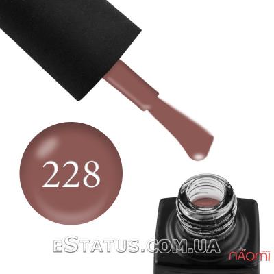 Гель-лак GO 228 розовый кофе, 5,8 мл