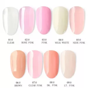 Полігель/Poly gel Misschering №09 lt. pink (блідо-рожевий), 30 мл - Фото 1