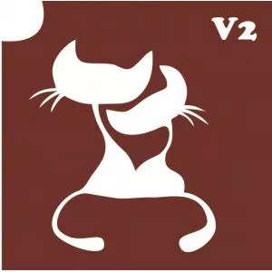 Трафарет для биотату, V 002