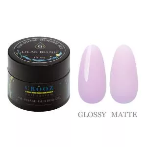 Гель для нарощування Builder Gel від ТМ Crooz №6 Lilak Blush, 15 мл