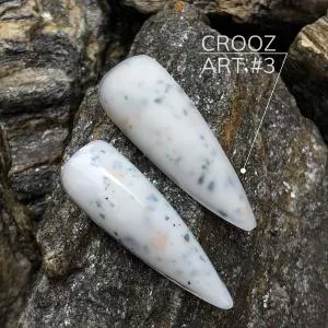 База Crooz Art №03 (молочно желто-черный микс), 8 мл