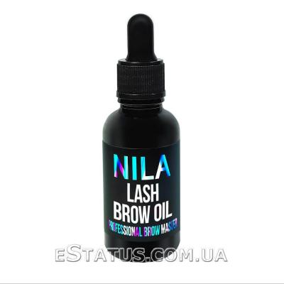 Масло для роста бровей и ресниц Nila (Brow Oil), 30 мл