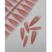 Гелеві типси для нарощування нігтів Pink у пластиковому контейнері (Стилет) №3, 240 шт.