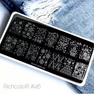 Пластина для стемпинга RR-46