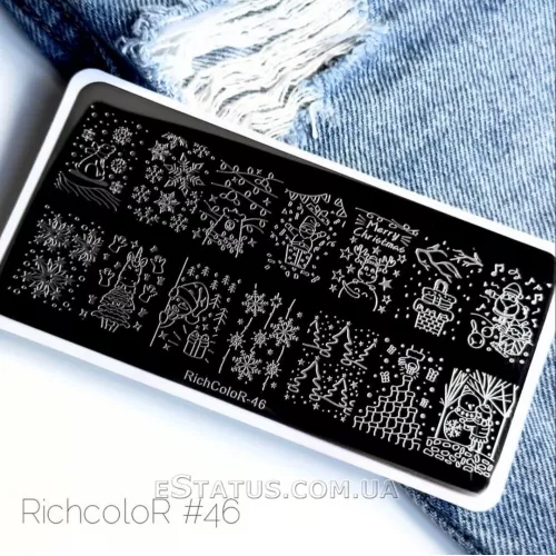 Пластина для стемпинга RR-46