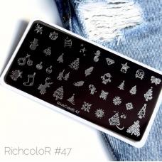 Пластина для стемпинга RR-47