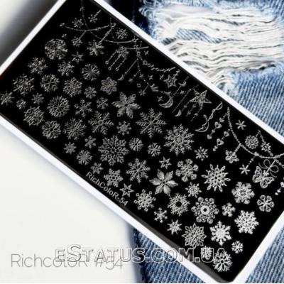 Пластина для стемпінгу RR-54 Пластина для стемпінгу RR-54