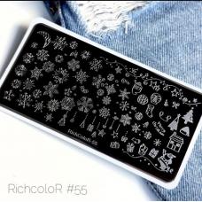 Пластина для стемпинга RR-56