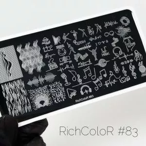 Пластина для стемпинга RR-83