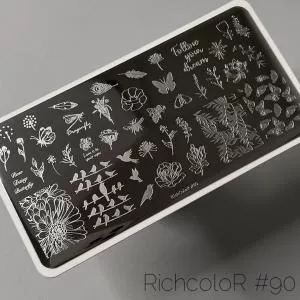 Пластина для стемпинга RR-90