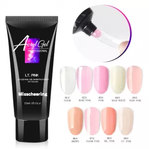 Полігель/Poly gel Misschering №03 pink, 15 мл Полігель/Poly gel Misschering №03 pink, 15 мл - Фото 1