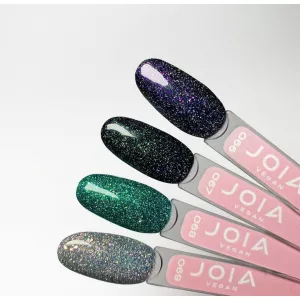 Светоотражающий гель-лак JOIA Vegan 069 (серебряный оттенок с золотистым светоотражающим эффектом), 6 мл - Фото 1