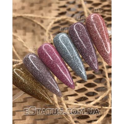 Світловідбивний гель-лак Crooz Crystal, 8 мл