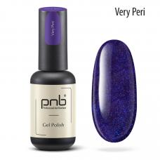 Гель-лак PNB Limited (фіолетовий з мікроблиском), 8 мл