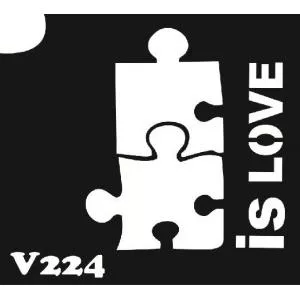 Трафарет для биотату, V 224