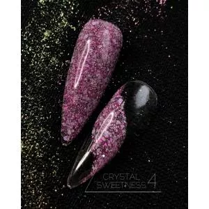 Светоотражающий гель-лак Crooz Crystal Sweetness Gel №4, 8 мл