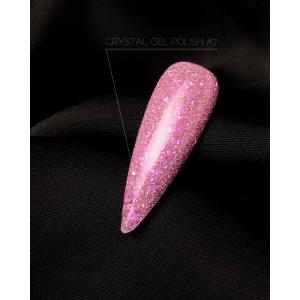 Светоотражающий гель-лак Crooz Crystal Gel Polish №7, 8 мл