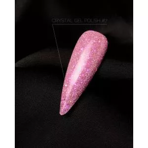 Светоотражающий гель-лак Crooz Crystal Gel Polish №7, 8 мл