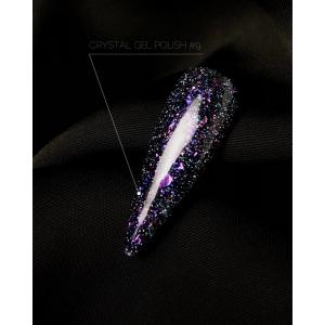 Светоотражающий гель-лак Crooz Crystal Gel Polish №9, 8 мл