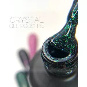 Світловідбивний гель-лак Crooz Crystal Gel Polish №10, 8 мл - Фото 3
