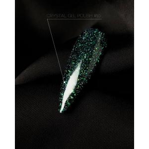 Светоотражающий гель-лак Crooz Crystal Gel Polish №10, 8 мл