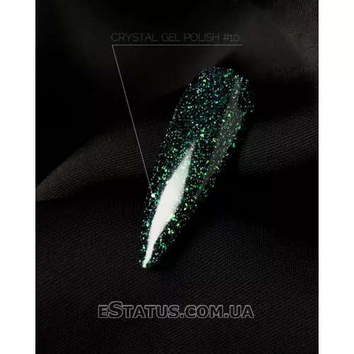 Світловідбивний гель-лак Crooz Crystal Gel Polish №10, 8 мл